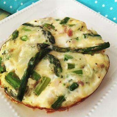 esdoorn asperge mini frittatas