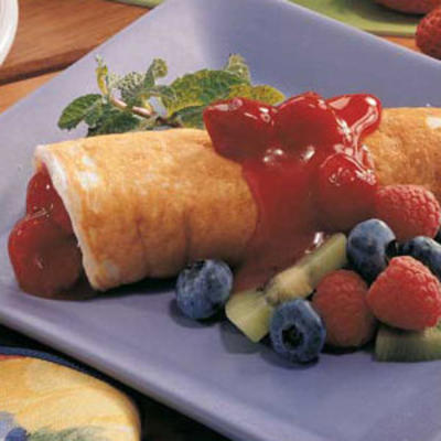 fruit pannenkoek roll-ups