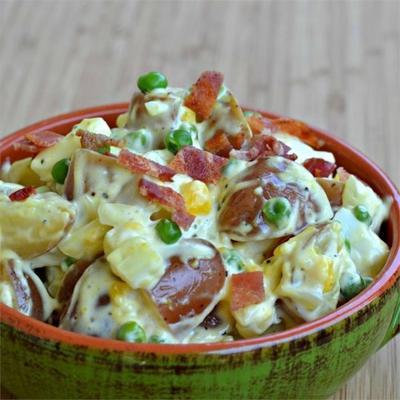 bacon en eieren aardappelsalade