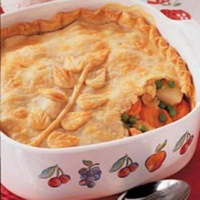 kip plantaardige potpie