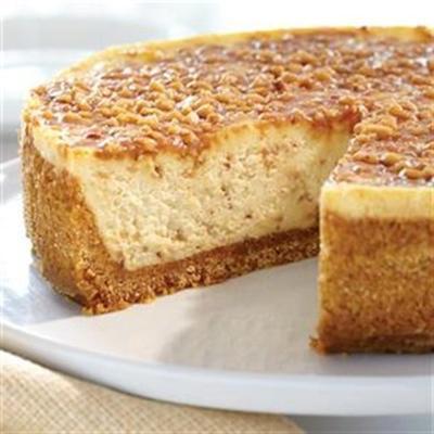 Engelse toffee cheesecake van eagle brand®