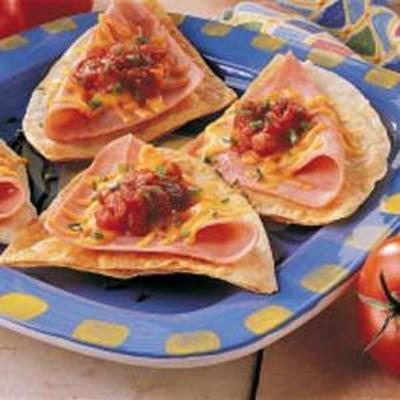 ham 'n' kaas tortilla's