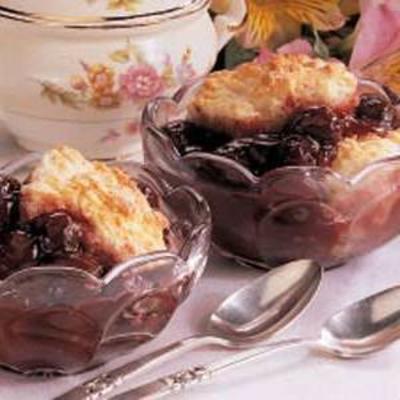 george washington cherry cobbler