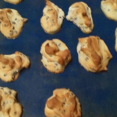 vergeten trekjes (chocolate chip meringue cookies)