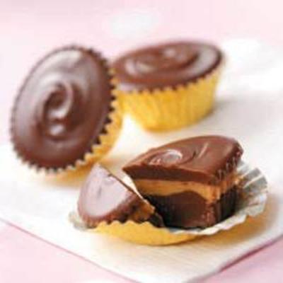 pindakaas chocola bekers