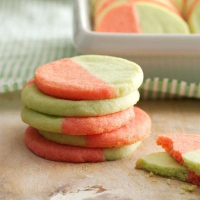 tweekleurige boterkoekjes