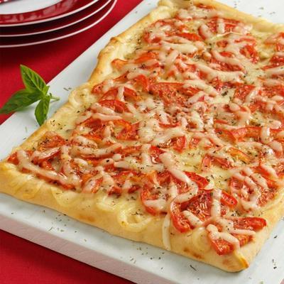 tomaat pizza brood