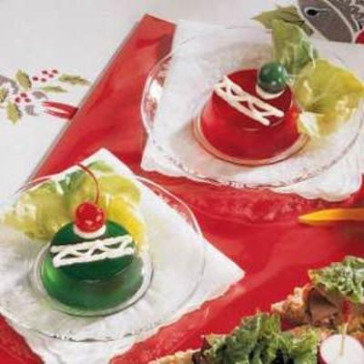 gelatine kerst ornamenten
