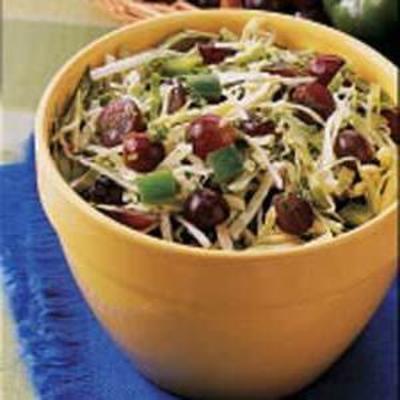 salade van druiven en kool
