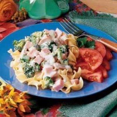 broccoli ham stroganoff