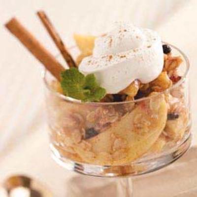 Appel-granola-dessert