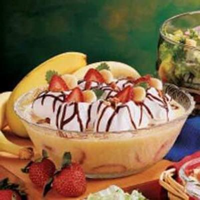 banaan split pudding