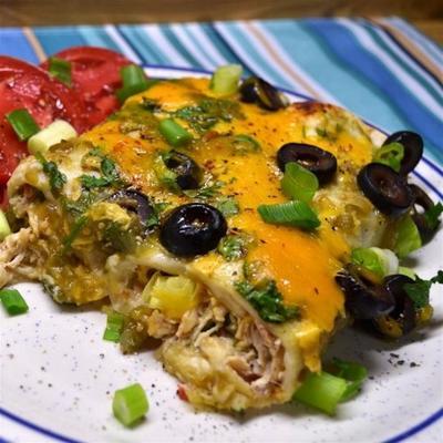 roomkaas kip enchiladas