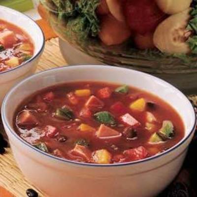 zwarte bonen gazpacho