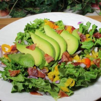 snelle avocado salade