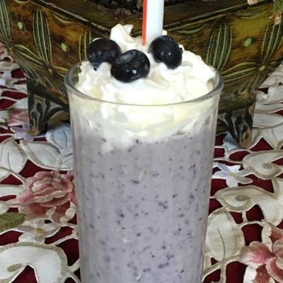 bosbessenbanaan milkshake