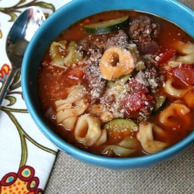 tortellini minestrone soep