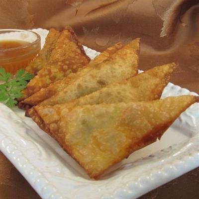 cheeseburger wontons