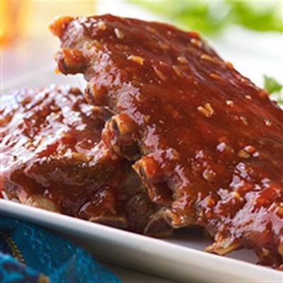 gemakkelijke slow cooker ribben