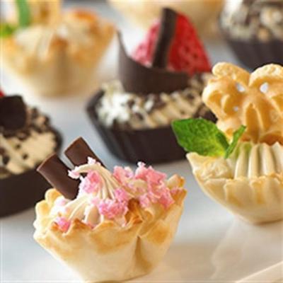 creme curd cups