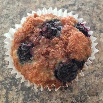 Blueberry havermout chia zaad muffins