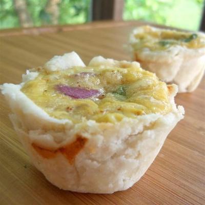 prachtige mini Mexicaanse quiches