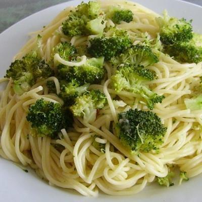 broccoli knoflook angel haar pasta