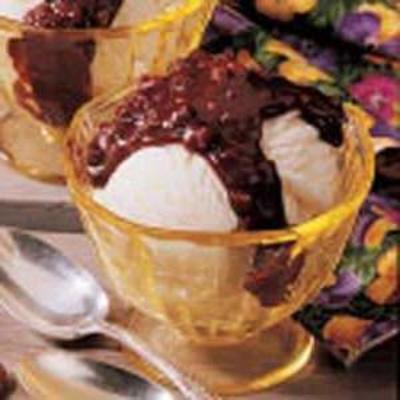 chocoladepraliné-ijs-topping