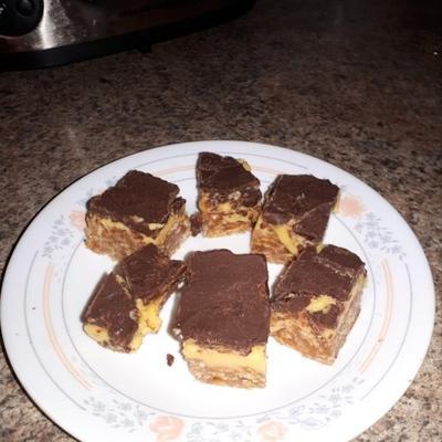 'niet nanaimo bar' vierkanten