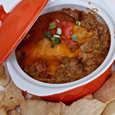 cheesy burrito game day dip