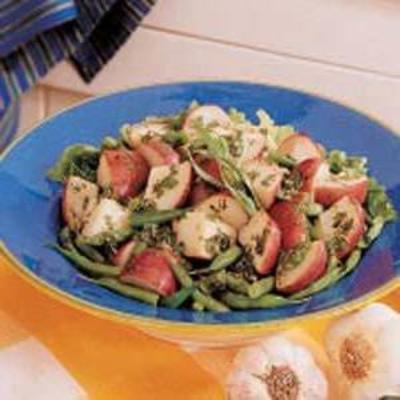 groene bonen aardappelsalade