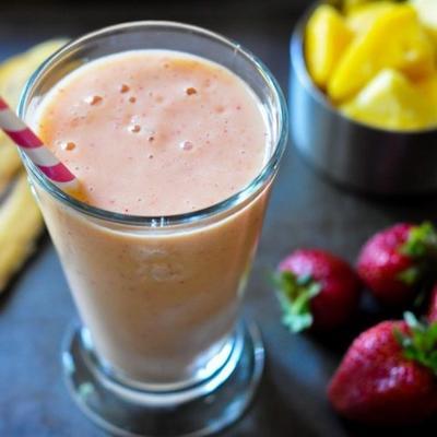 aardbeien smoothie met oj