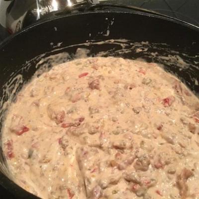 slowcooker bacon cheeseburger dip