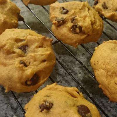 gemakkelijke pompoen chip cookies