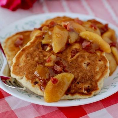 bacon bourbon appelpannenkoekjes