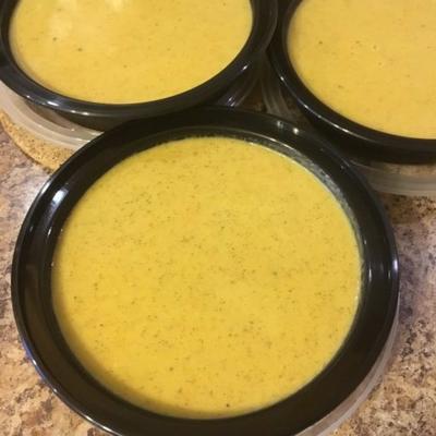 hartige geroosterde butternut squash soep