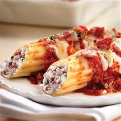 ricotta en margherita® salami manicotti