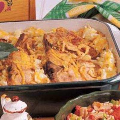 pork chop potato casserole