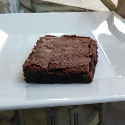 snelle chocolade pindakaas brownies