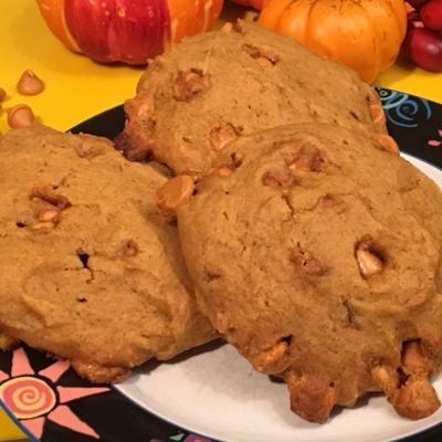 pompoen butterscotch cookies