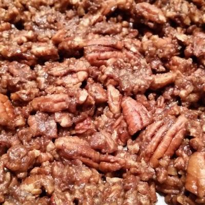 bruine suiker pecan broos