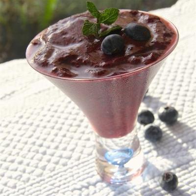 bosbessenmunt smoothie