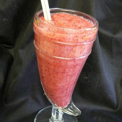 vakantie zoete taart smoothie