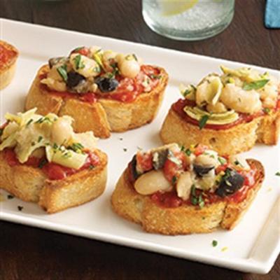 contadina® mediterrane witte bonen bruschetta