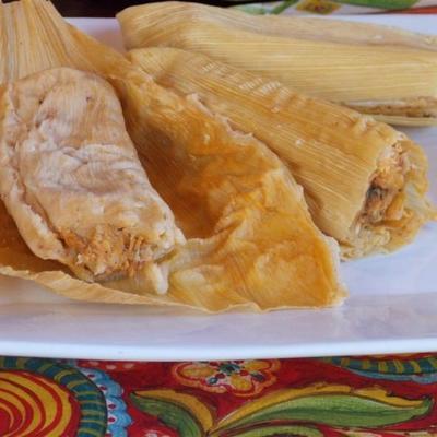 sylvia's Tamales met varkensvlees