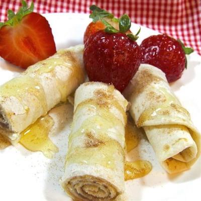 pittige dessert-roll-ups