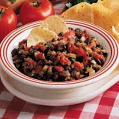 gemakkelijke zwarte boon salsa