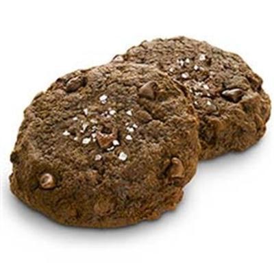 pure chocolade zeezoutkoekjes met truvia® bakblende