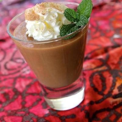 Braziliaanse stijl chocoladepudding