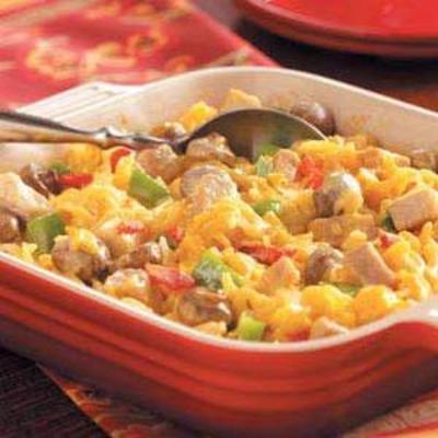 Pork Noodle Casserole